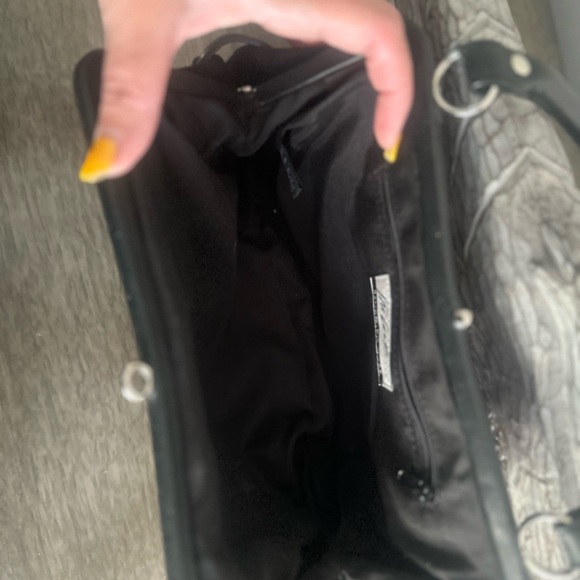 LS: Randolph Duke EUC+ “The Look” Black Shoulder Bag - Picture 4 of 5